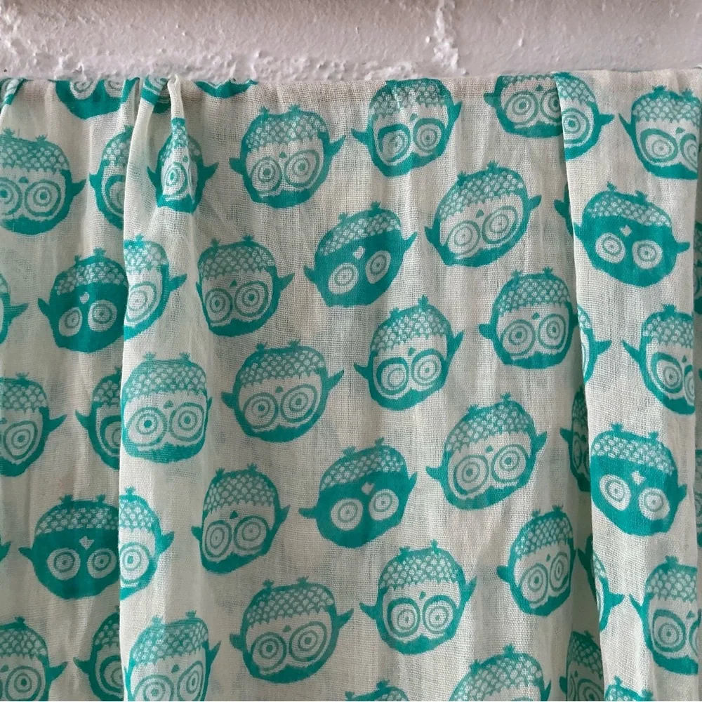 Owl Print Scarf